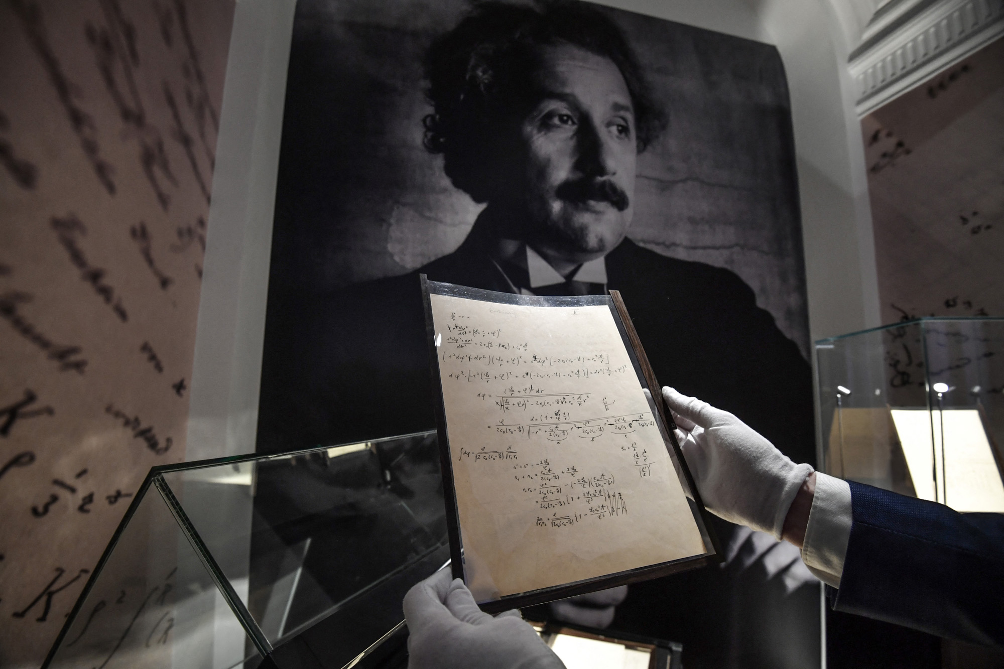 Albert Einstein egy levele ötvenötezer dollárért kelt el